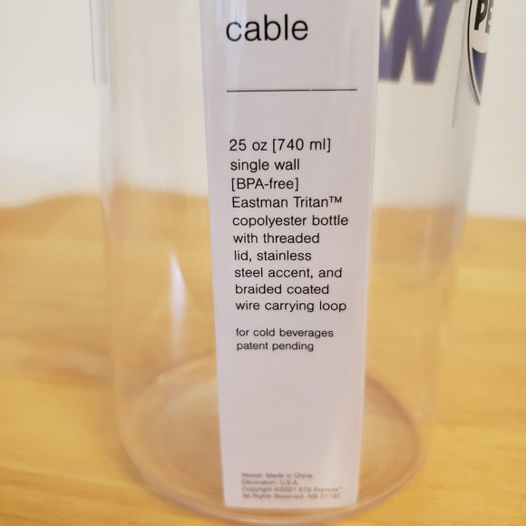 Washington Huskies Dawg Paw T Shirt + h2go Pepsi x UW Tritan Bottle - Picture 8 of 14